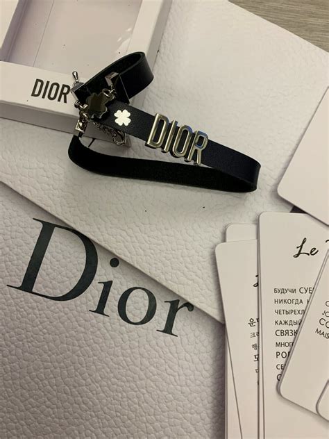 dior clover bracelet